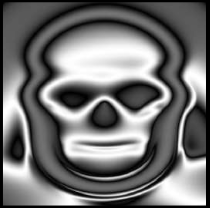 Picbreeder skull image